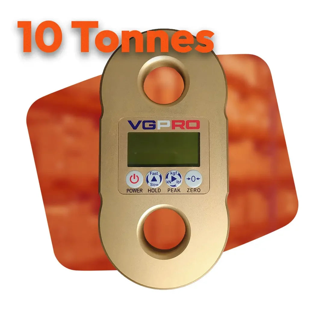 VGPRO (Peson dynamométrique) CMU 10 Tonnes sur fond orange