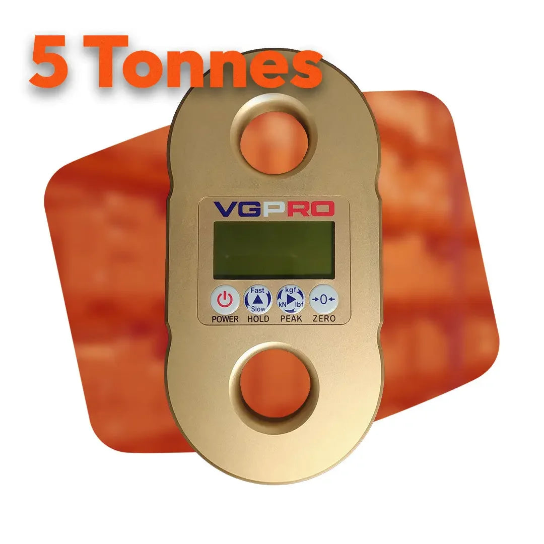 VGPRO (Peson dynamométrique) CMU 5 Tonnes sur fond orange